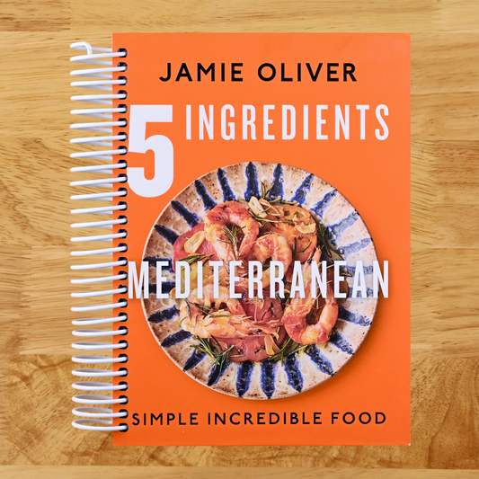 5 Ingredients Mediterranean: Simple Incredible Food [American Measurements] (Spiral bound) Happy Coil spiral bound book