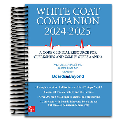 White Coat Companion 2024 - 2025   (Spiral bound)