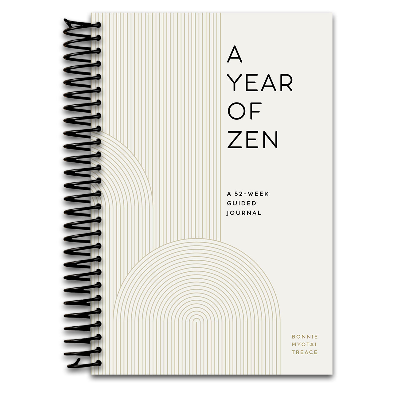 A Year of Zen: A 52-Week Guided Journal (A Year of Reflections Journal)   (Spiral bound)