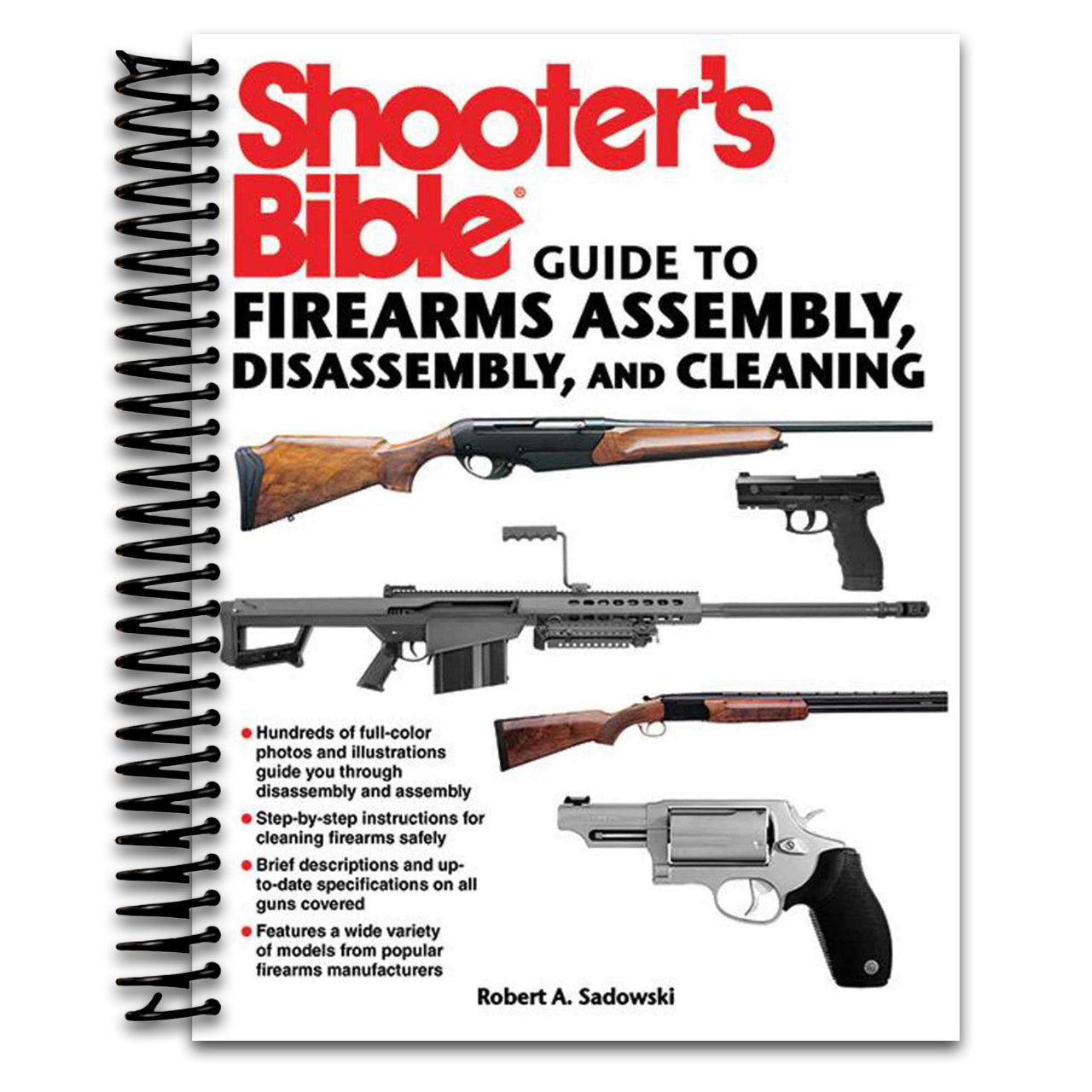 Shooter's Bible Guide to Firearms Assembly, Disassembly, and Cleaning (Spiral bound) Happy Coil spiral bound book