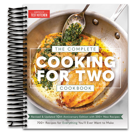 The Complete Cooking for Two Cookbook, 10th Anniversary Edition: 700+ Recipes for Everything You'll Ever Want to Make (Spiral bound) Happy Coil spiral bound book