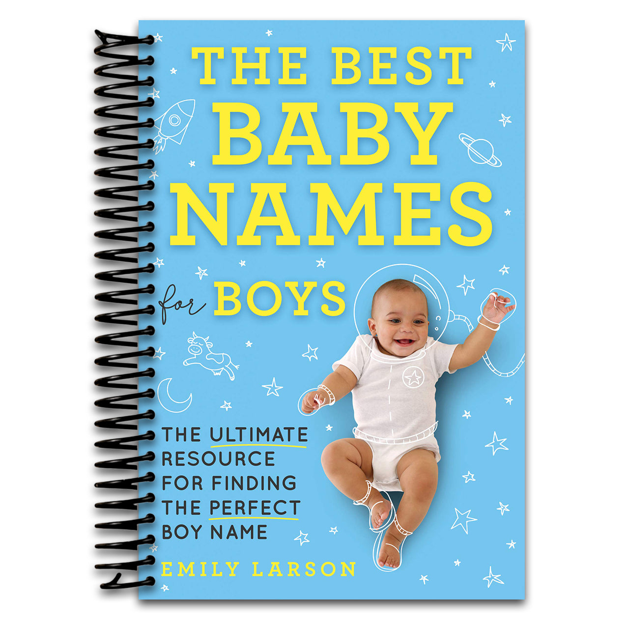 The Best Baby Names for Boys: The Ultimate Resource for Finding the Perfect Boy Name (Spiral bound) Happy Coil spiral bound book