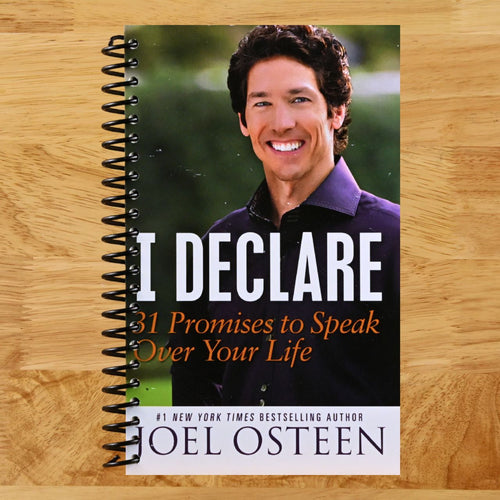 I Declare: 31 Promises to Speak Over Your Life (Spiral bound) Happy Coil spiral bound book