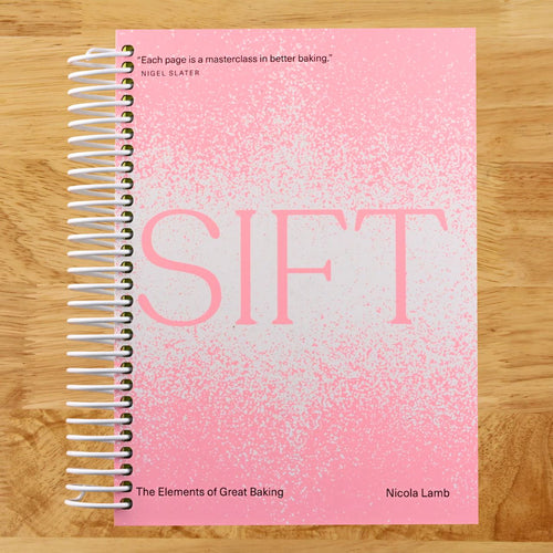 Sift: The Elements of Great Baking (Spiral bound) Happy Coil spiral bound book