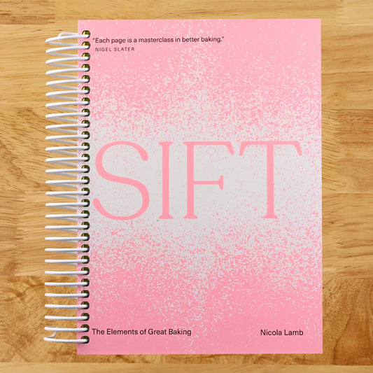 Sift: The Elements of Great Baking (Spiral bound) Happy Coil spiral bound book