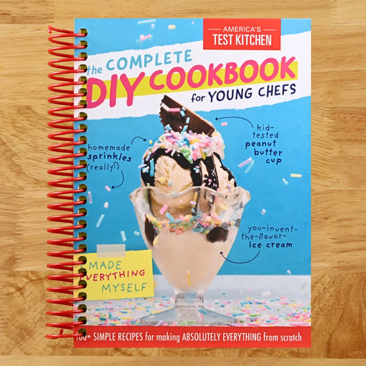 The Complete DIY Cookbook for Young Chefs: 100+ Simple Recipes for Making Absolutely Everything from Scratch (Young Chefs Series) (Spiral bound) Happy Coil spiral bound book