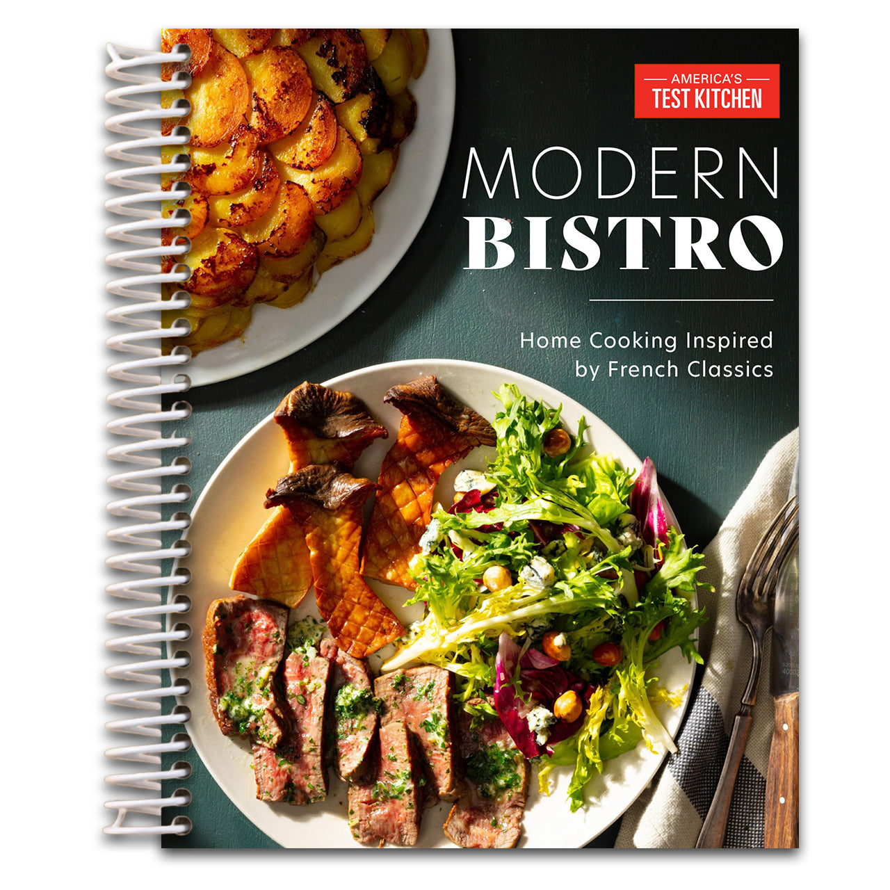 Modern Bistro: Home Cooking Inspired by French Classics   (Spiral bound)