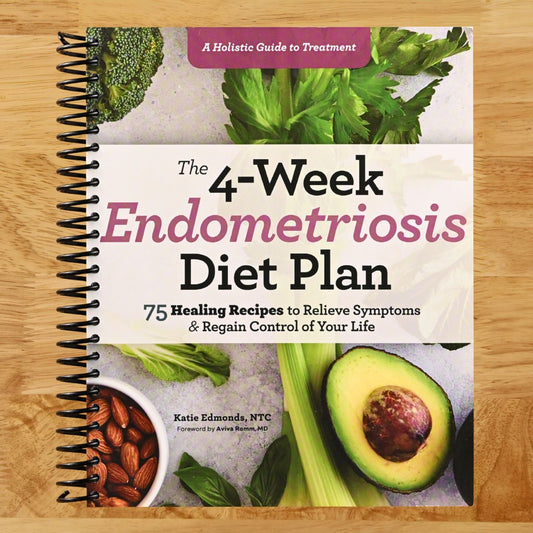 The 4-Week Endometriosis Diet Plan: 75 Healing Recipes to Relieve Symptoms and Regain Control of Your Life (Spiral bound) Happy Coil spiral bound book