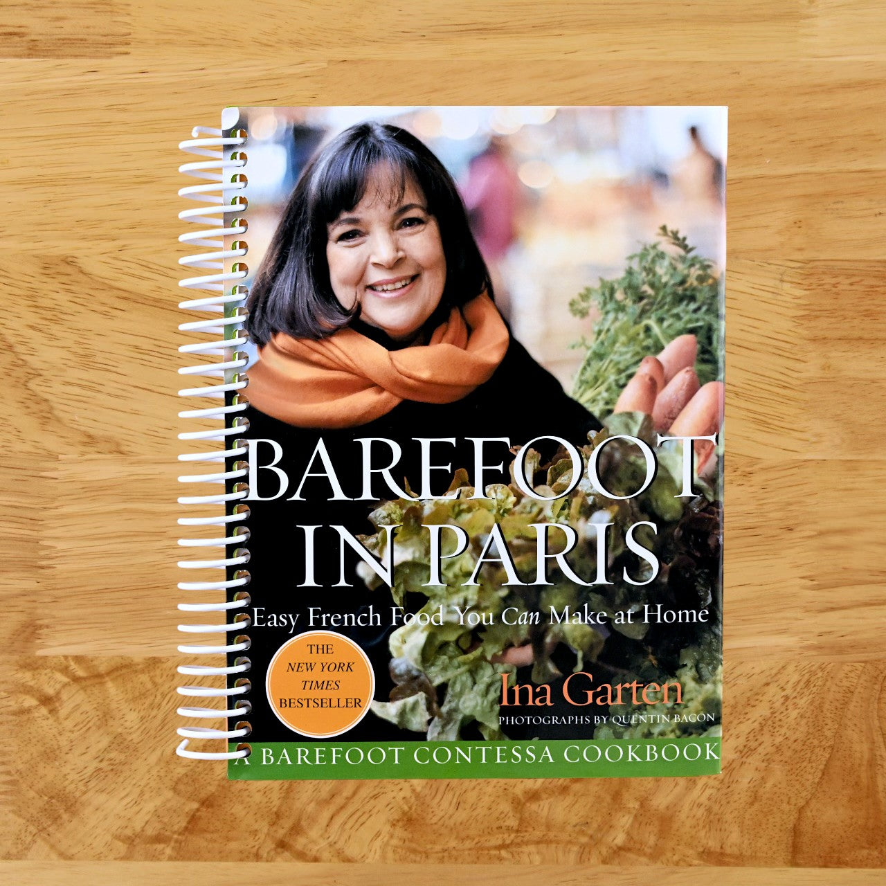 Barefoot in Paris: Easy French Food You Can Make at Home (Spiral bound) Happy Coil spiral bound book