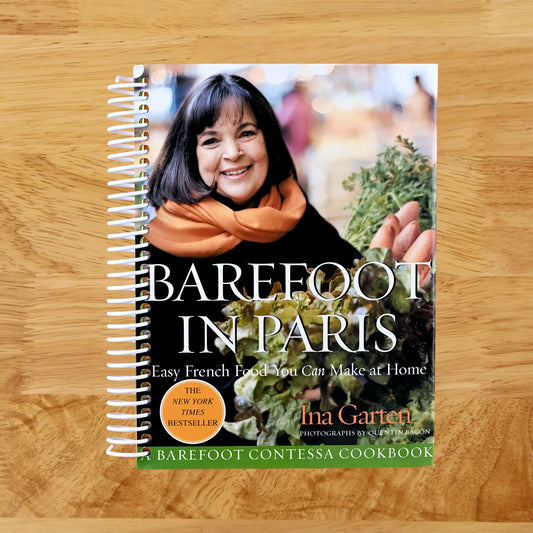 Barefoot in Paris: Easy French Food You Can Make at Home (Spiral bound) Happy Coil spiral bound book