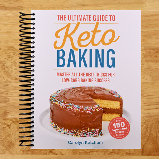 The Ultimate Guide to Keto Baking: Master All the Best Tricks for Low-Carb Baking Success (Spiral bound) Happy Coil spiral bound book
