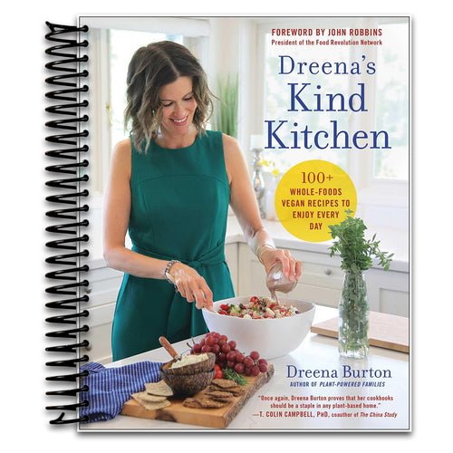 Dreena's Kind Kitchen: 100 Whole-Foods Vegan Recipes to Enjoy Every Day   (Spiral bound)