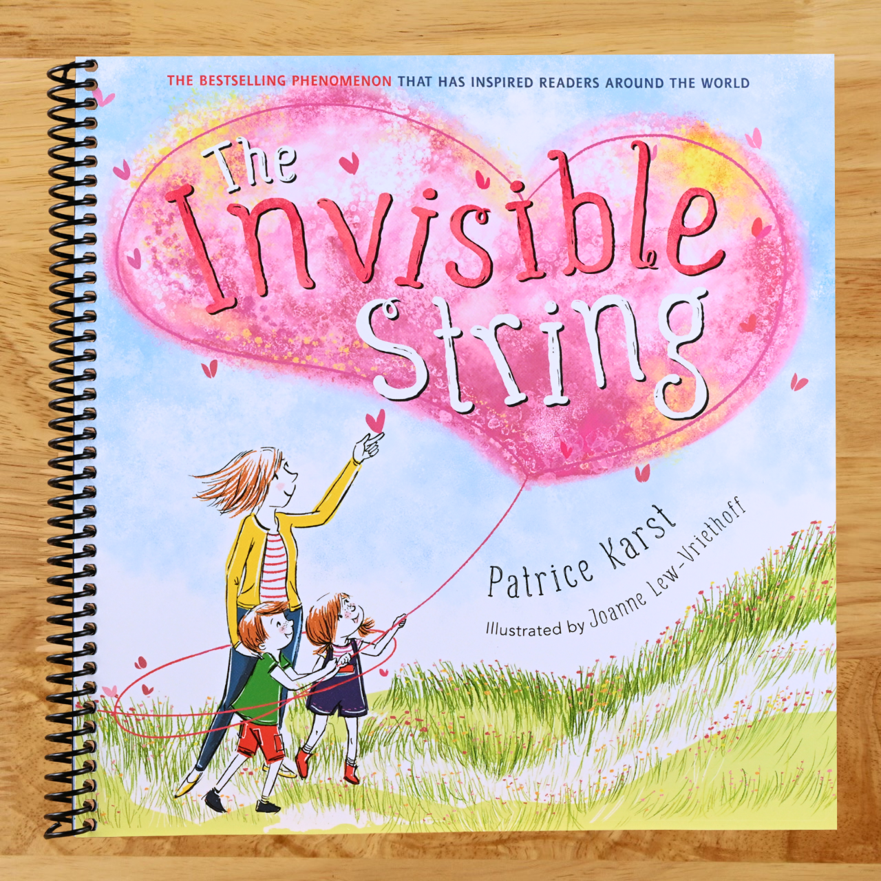 The Invisible String (Spiral bound) Happy Coil spiral bound book