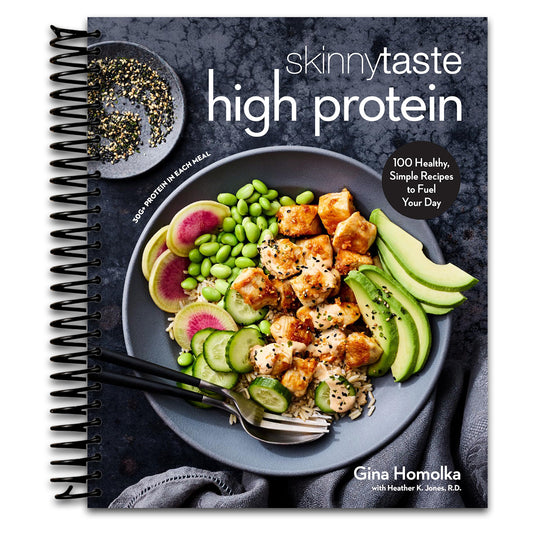 Skinnytaste High Protein: 100 Healthy, Simple Recipes to Fuel Your Day: A Cookbook   (Spiral bound)