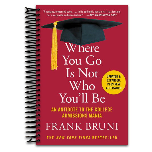 Where You Go Is Not Who You'll Be: An Antidote to the College Admissions Mania   (Spiral bound)