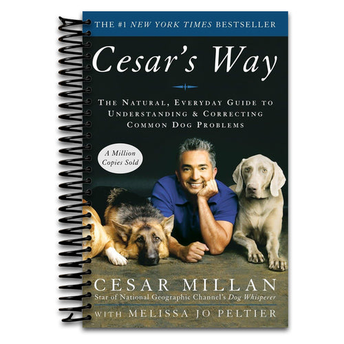 Cesar's Way: The Natural, Everyday Guide to Understanding & Correcting Common Dog Problems   (Spiral bound)
