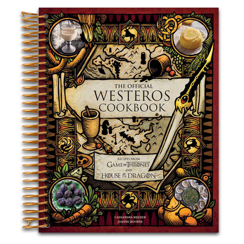 The Official Westeros Cookbook: Recipes from Game of Thrones and House of the Dragon (Spiral bound) Happy Coil spiral bound book