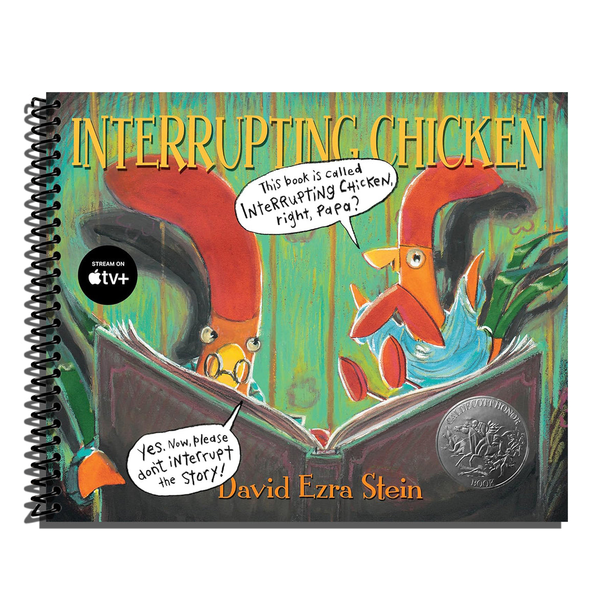 Interrupting Chicken: (Funny Read Aloud Children's Picture Book About Surprises, Fairy Tales, and Storytelling for Kids Ages 4-8)   (Spiral bound)