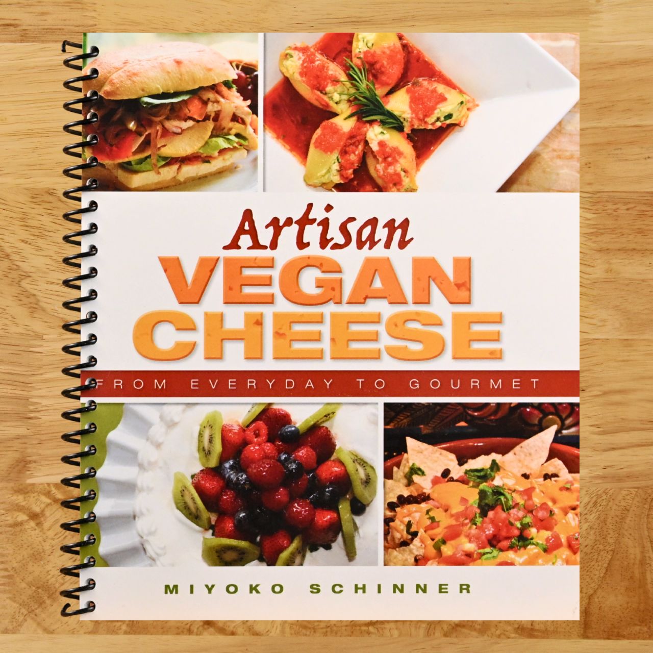 Artisan Vegan Cheese (Spiral bound) Happy Coil spiral bound book