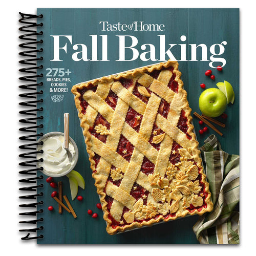 Taste of Home Fall Baking: 275+ Breads, Pies, Cookies and More!   (Spiral bound)