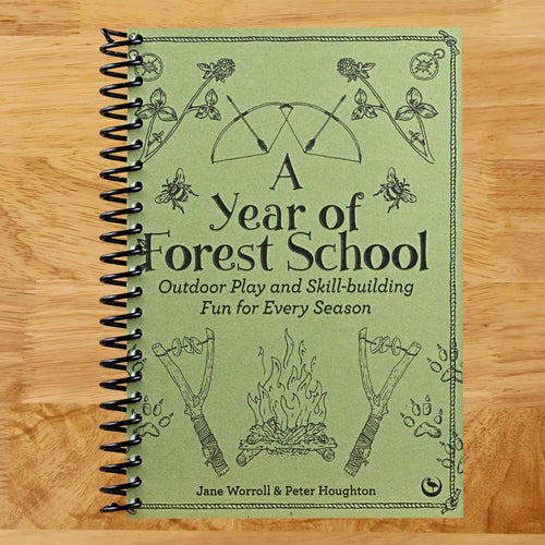 A Year of Forest School: Outdoor Play and Skill-building Fun for Every Season (Spiral bound) Happy Coil spiral bound book