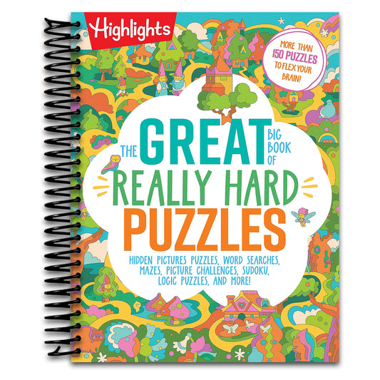 The Great Big Book of Really Hard Puzzles (Great Big Puzzle Books)