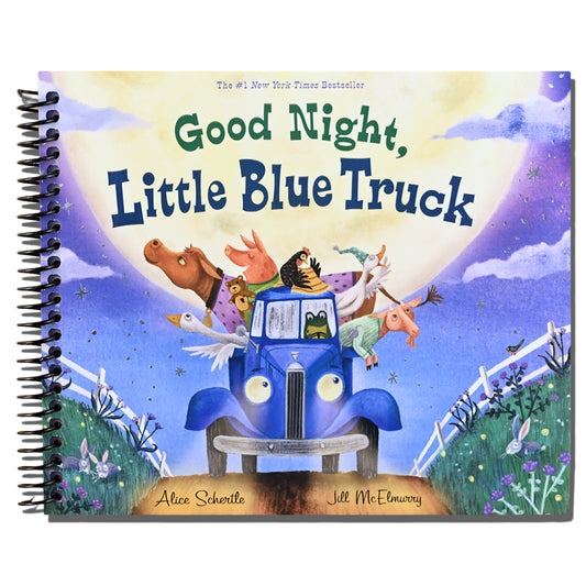 Good Night, Little Blue Truck: A Gentle Bedtime Farm Story About Friendship for Children (Ages 4‚Äì8)   (Spiral bound)