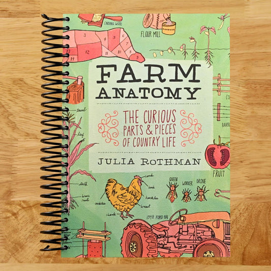Farm Anatomy: The Curious Parts and Pieces of Country Life (Spiral bound) Happy Coil spiral bound book