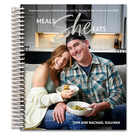 Meals She Eats: Empowering Advice, Relatable Stories, and Over 25 Recipes to Take Control of Your PCOS   (Spiral bound)