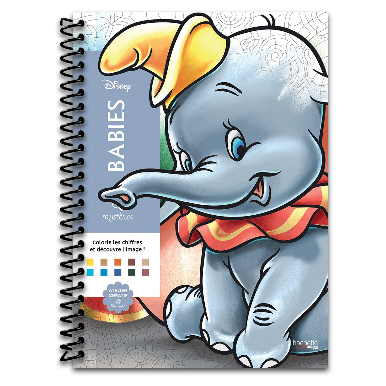 Coloriages mystères Disney Babies (Spiral bound) Happy Coil spiral bound book