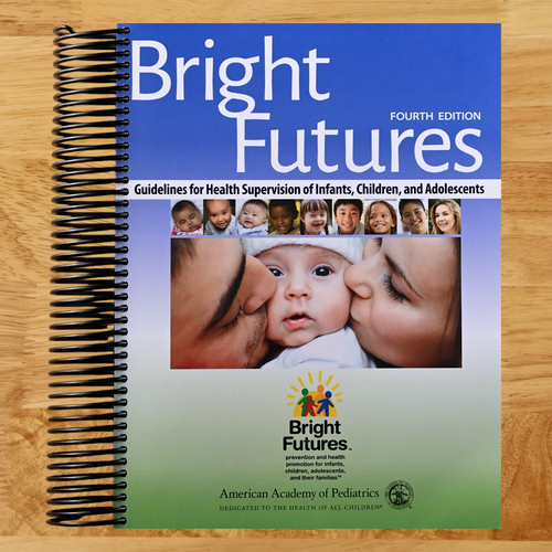 Bright Futures: Guidelines for Health Supervision of Infants, Children, and Adolescents (Spiral bound) Happy Coil spiral bound book