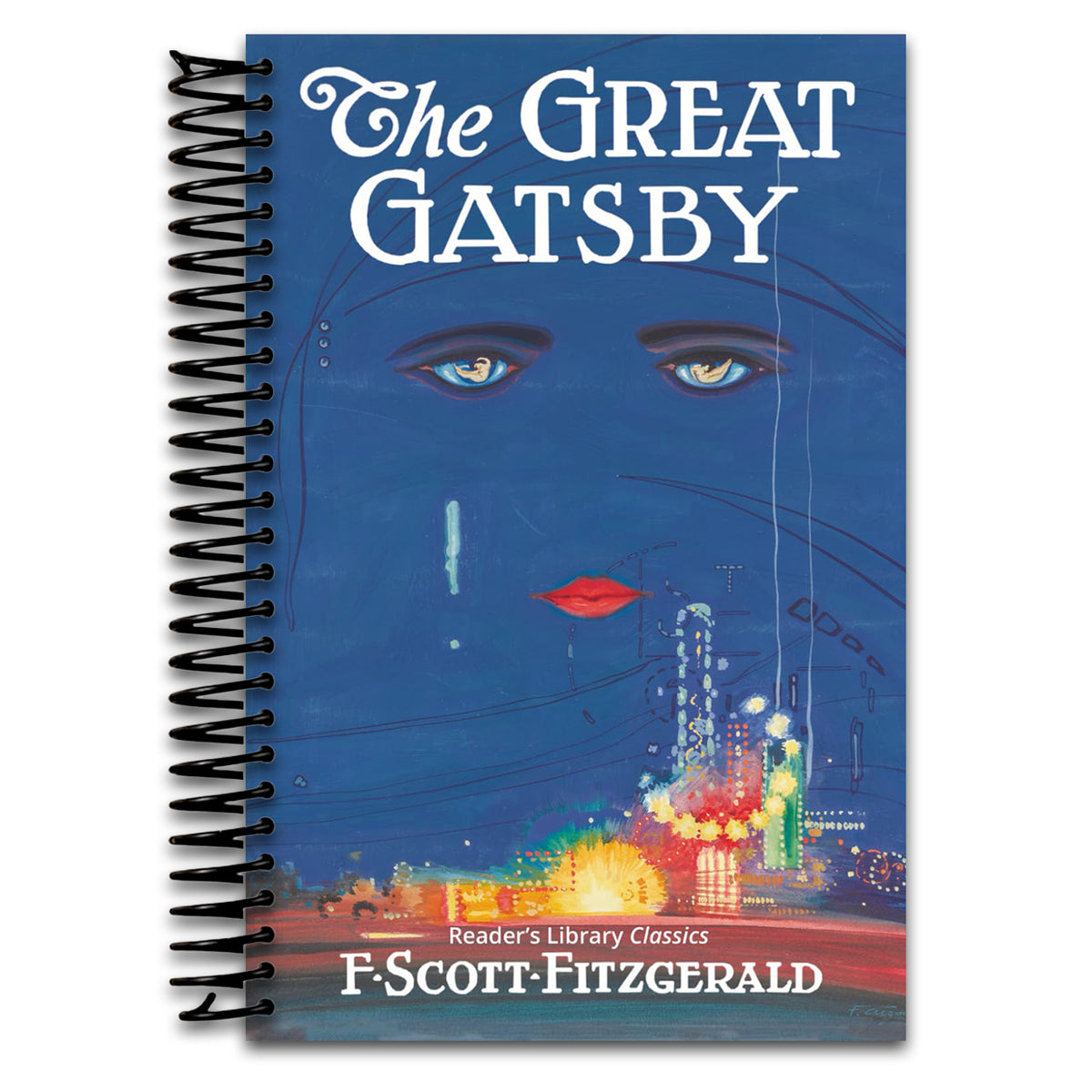 The Great Gatsby - Reader's Library Classic (Spiral bound) Happy Coil spiral bound book