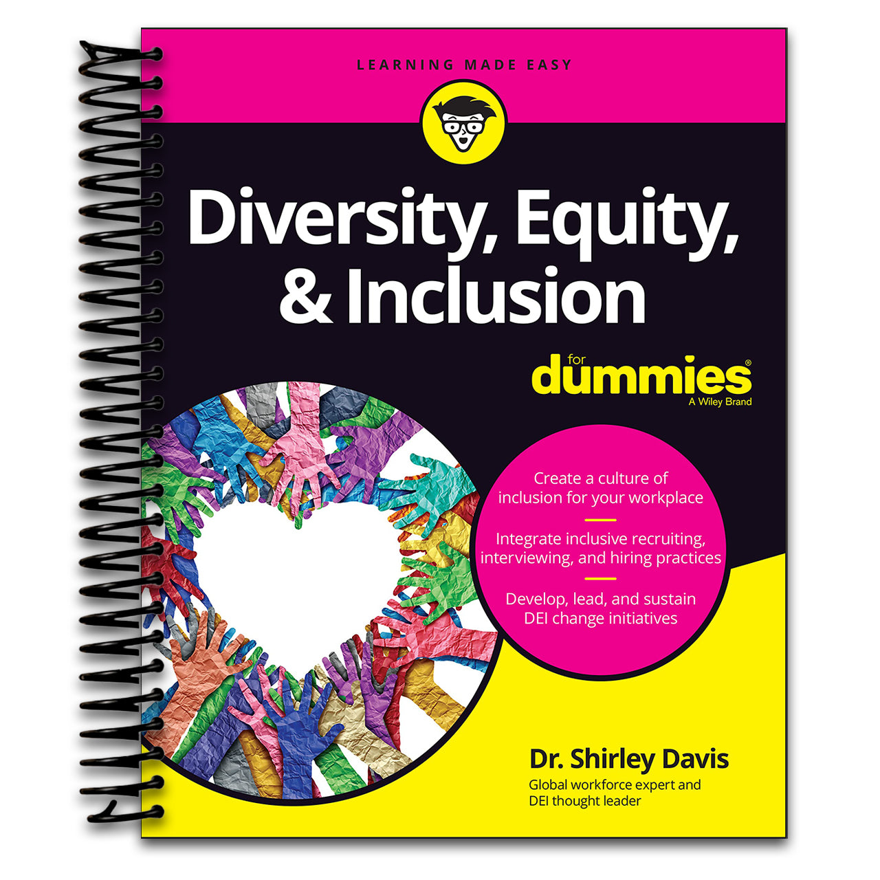 Diversity, Equity & Inclusion For Dummies (Spiral bound) Happy Coil spiral bound book
