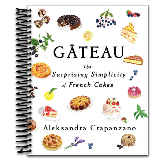 Gateau: The Surprising Simplicity of French Cakes (A Cookbook) (Essential Parisian Recipes)   (Spiral bound)