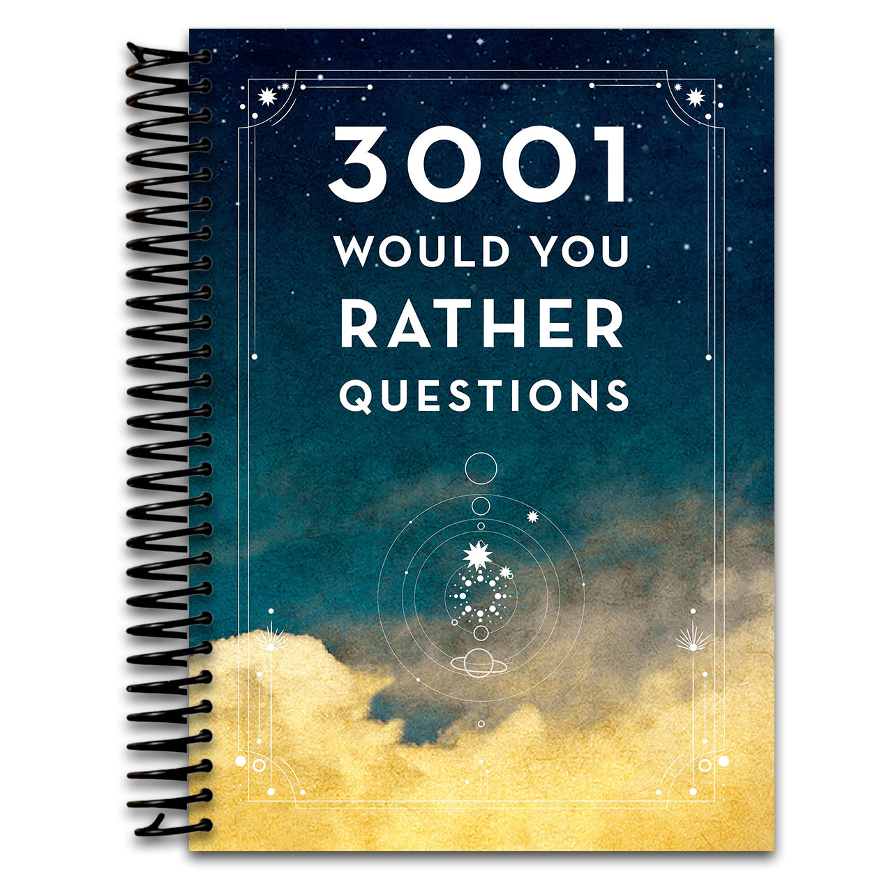 3,001 Would You Rather Questions - Second Edition (Volume 41) (Creative Keepsakes, 41) (Spiral bound) Happy Coil spiral bound book