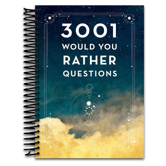 3,001 Would You Rather Questions - Second Edition (Volume 41) (Creative Keepsakes, 41) (Spiral bound) Happy Coil spiral bound book