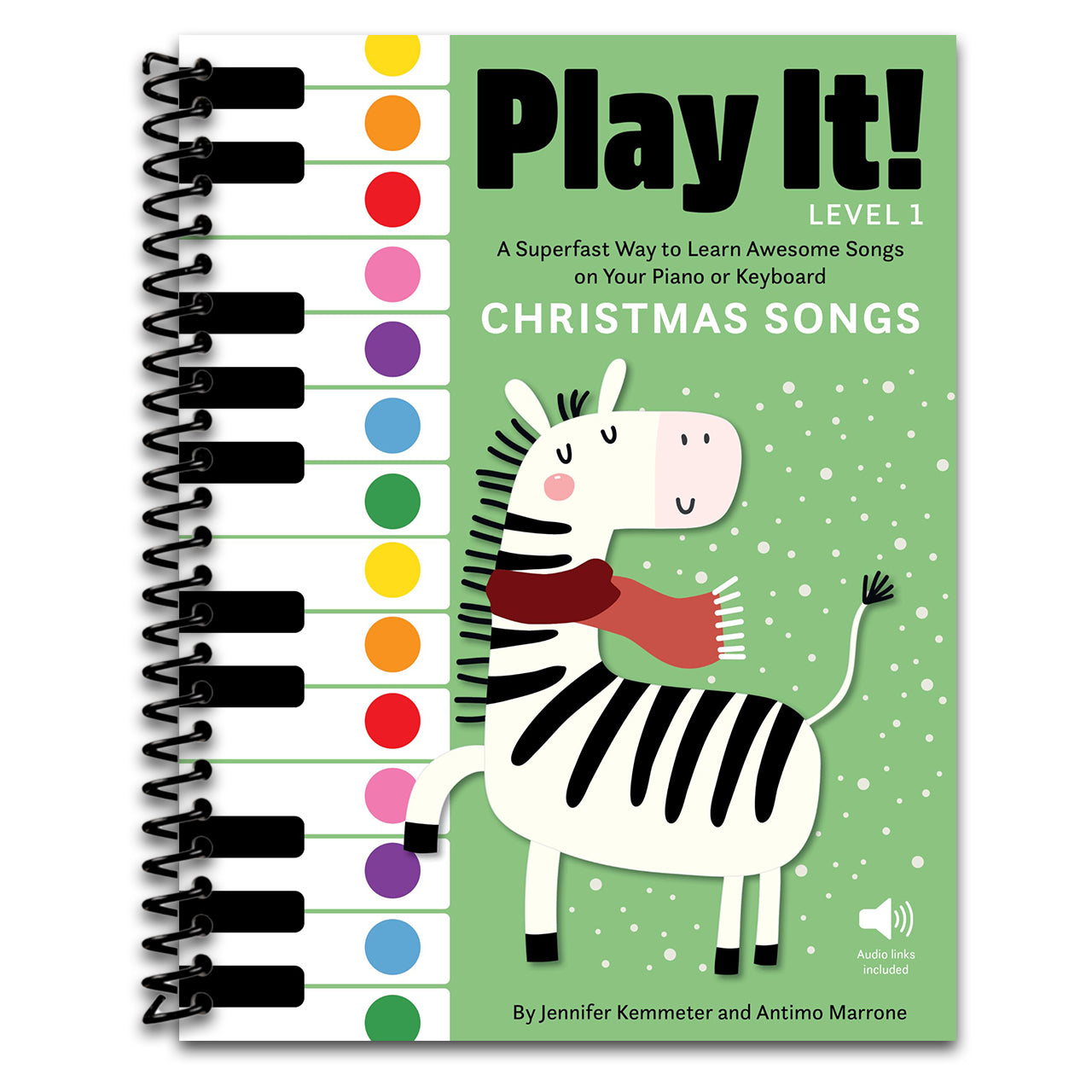 Play It! Christmas Songs: A Superfast Way to Learn Awesome Songs on Your Piano or Keyboard   (Spiral bound)
