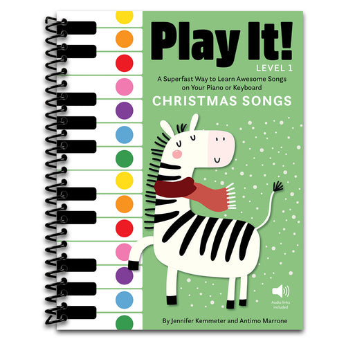 Play It! Christmas Songs: A Superfast Way to Learn Awesome Songs on Your Piano or Keyboard   (Spiral bound)