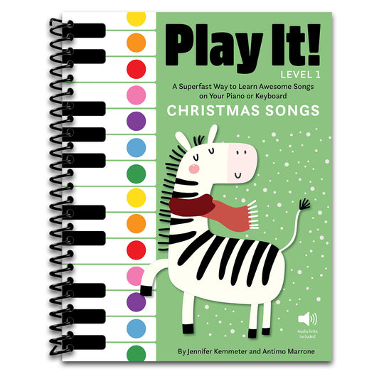 Play It! Christmas Songs: A Superfast Way to Learn Awesome Songs on Your Piano or Keyboard   (Spiral bound)