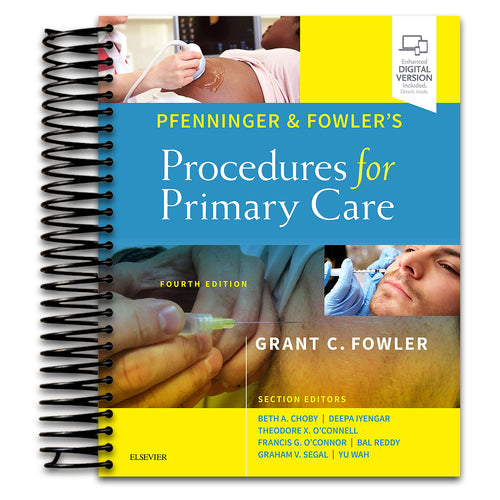 Pfenninger and Fowler's Procedures for Primary Care (Spiral bound) Happy Coil spiral bound book