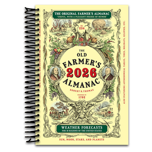 The 2026 Old Farmer's Almanac Trade Edition: The Beloved and Bestselling Annual Collection of Weather Forecasts and Useful Information   (Spiral bound)