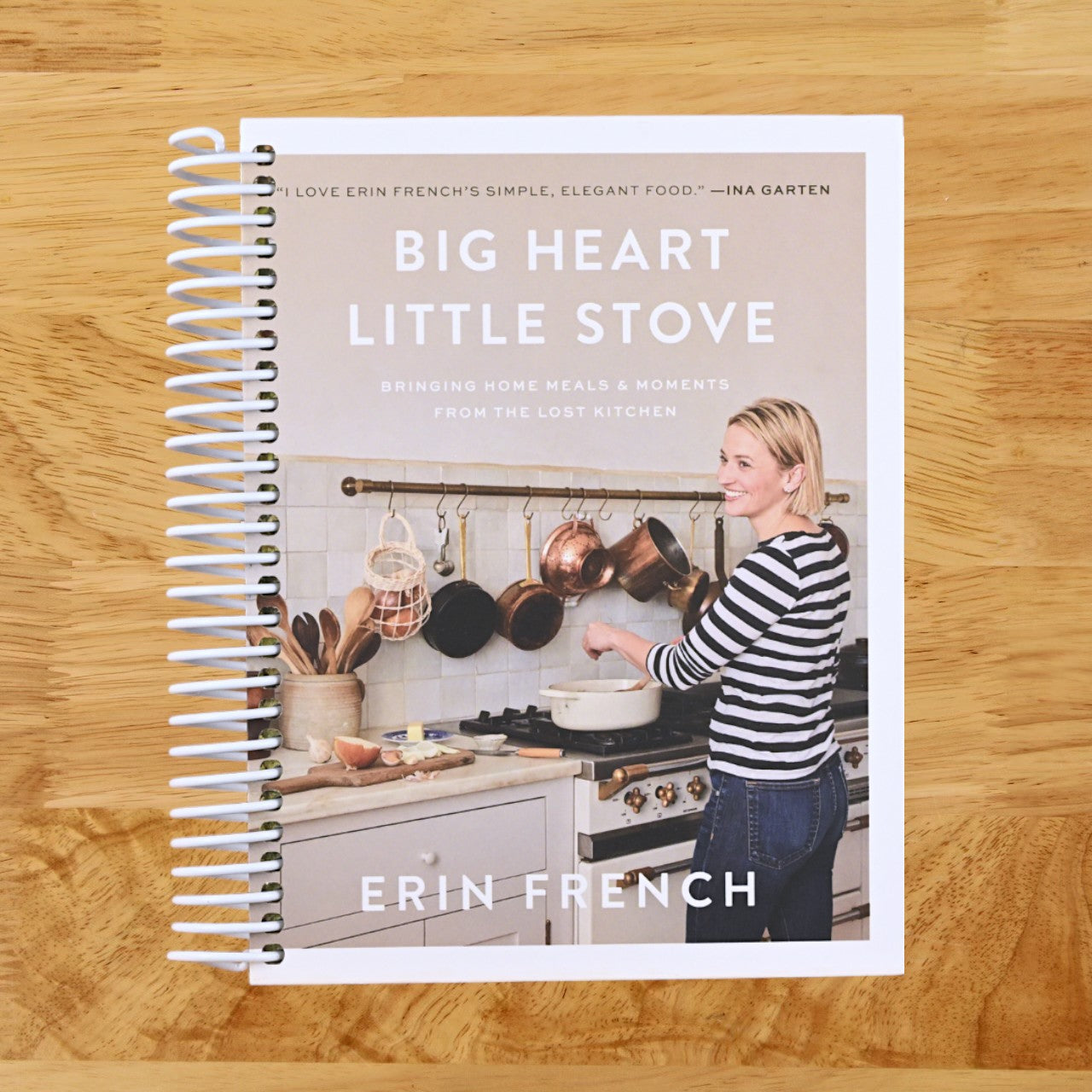 Big Heart Little Stove: Bringing Home Meals & Moments from The Lost Kitchen (Spiral bound) Happy Coil spiral bound book