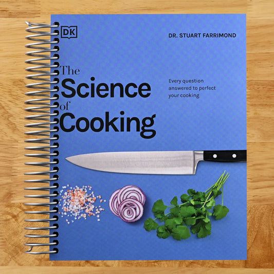 The Science of Cooking: Every Question Answered to Perfect Your Cooking (The Science of Food) (Spiral bound) Happy Coil spiral bound book