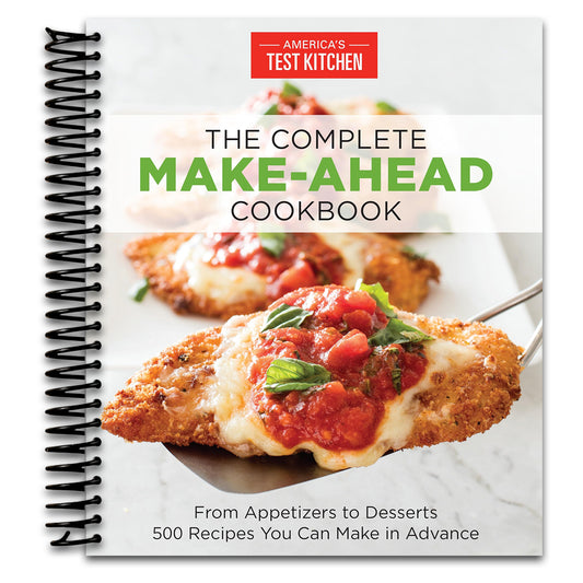 The Complete Make-Ahead Cookbook: From Appetizers to Desserts 500 Recipes You Can Make in Advance (The Complete ATK Cookbook Series)   (Spiral bound)
