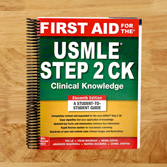 First Aid for the USMLE Step 2 CK, Eleventh Edition