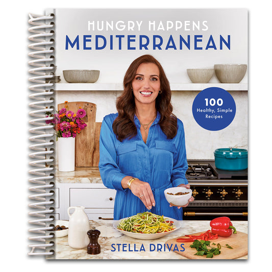Hungry Happens: Mediterranean: 100 Healthy, Simple Recipes: A Cookbook   (Spiral bound)