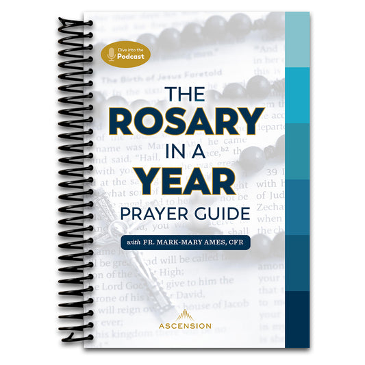 The Rosary in a Year Prayer Guide   (Spiral bound)