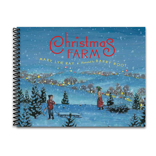 Christmas Farm: A Christmas Holiday Book for Kids (Spiral bound) Happy Coil spiral bound book