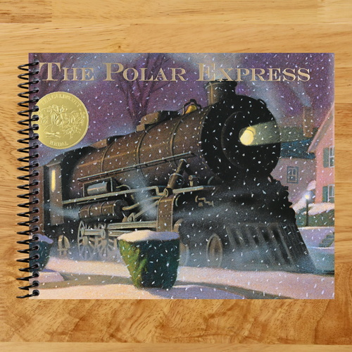 The Polar Express: A Caldecott Award Winner― Great for Holiday and Christmas Reading or Gifting (Spiral bound) Happy Coil spiral bound book