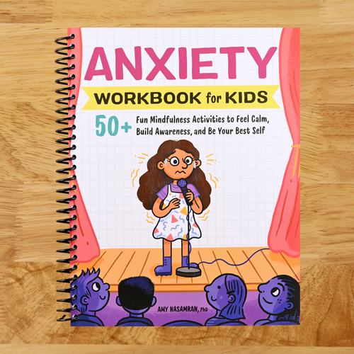 Anxiety Workbook for Kids: 50+ Fun Mindfulness Activities to Feel Calm, Build Awareness, and Be Your Best Self (Health and Wellness Workbooks for Kids) (Spiral bound) Happy Coil spiral bound book